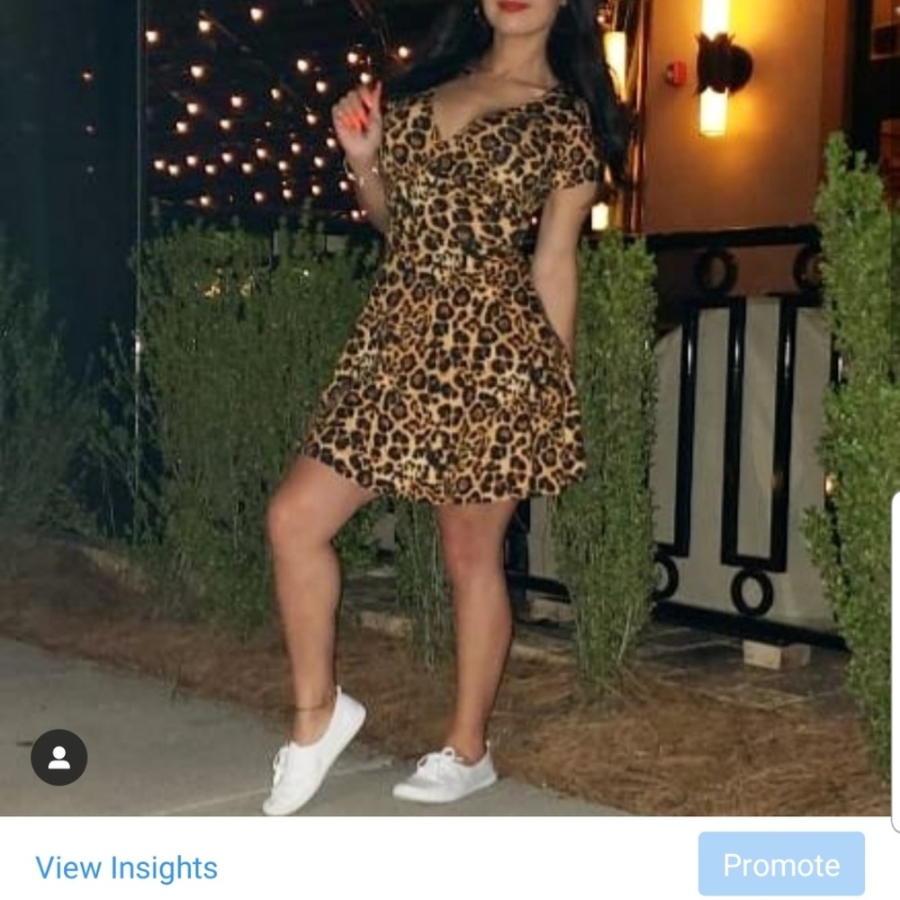 Leopard Pattern Dress
